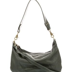 Clare V Olive Moyen Messenger Crossbody Hobo Bag